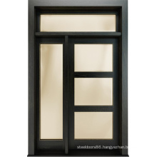 Contemporary Style Solid Wooden Glass Door